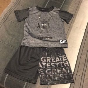 “Ali the Greatest” Boxing Shorts Set..12Mos